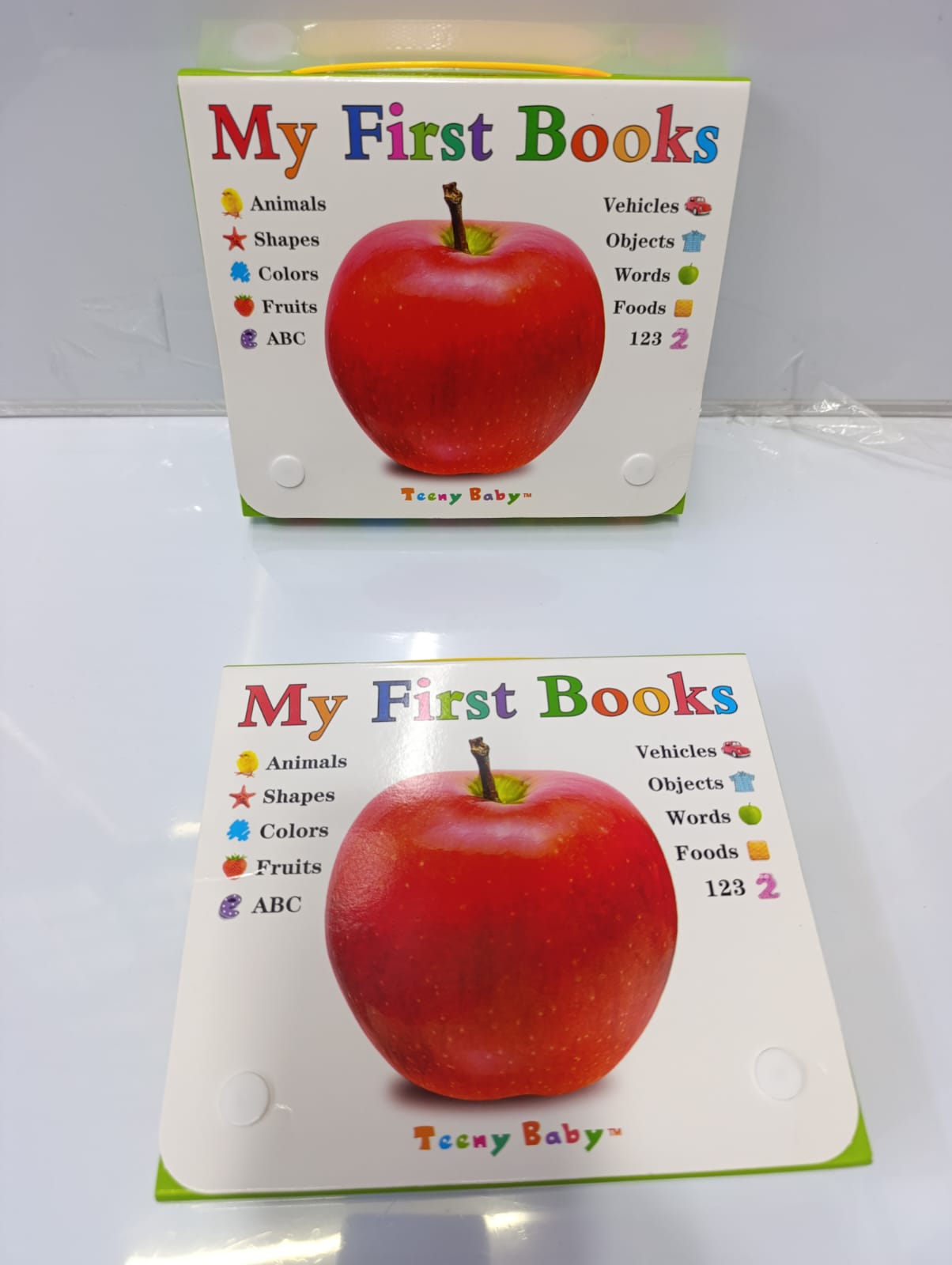 📚🍒🍒 MY FIRST BOOKS SET 🔵
🟢 10 Books • Fun • Educational
Give your little ones the joy of reading and learning with this 10-book “My First Books” set. Designed to engage, educate, and inspire youn