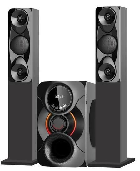 GLOBALSTAR Bluetooth Home Speaker Home Multispeaker System GS-801 2.1 - Black