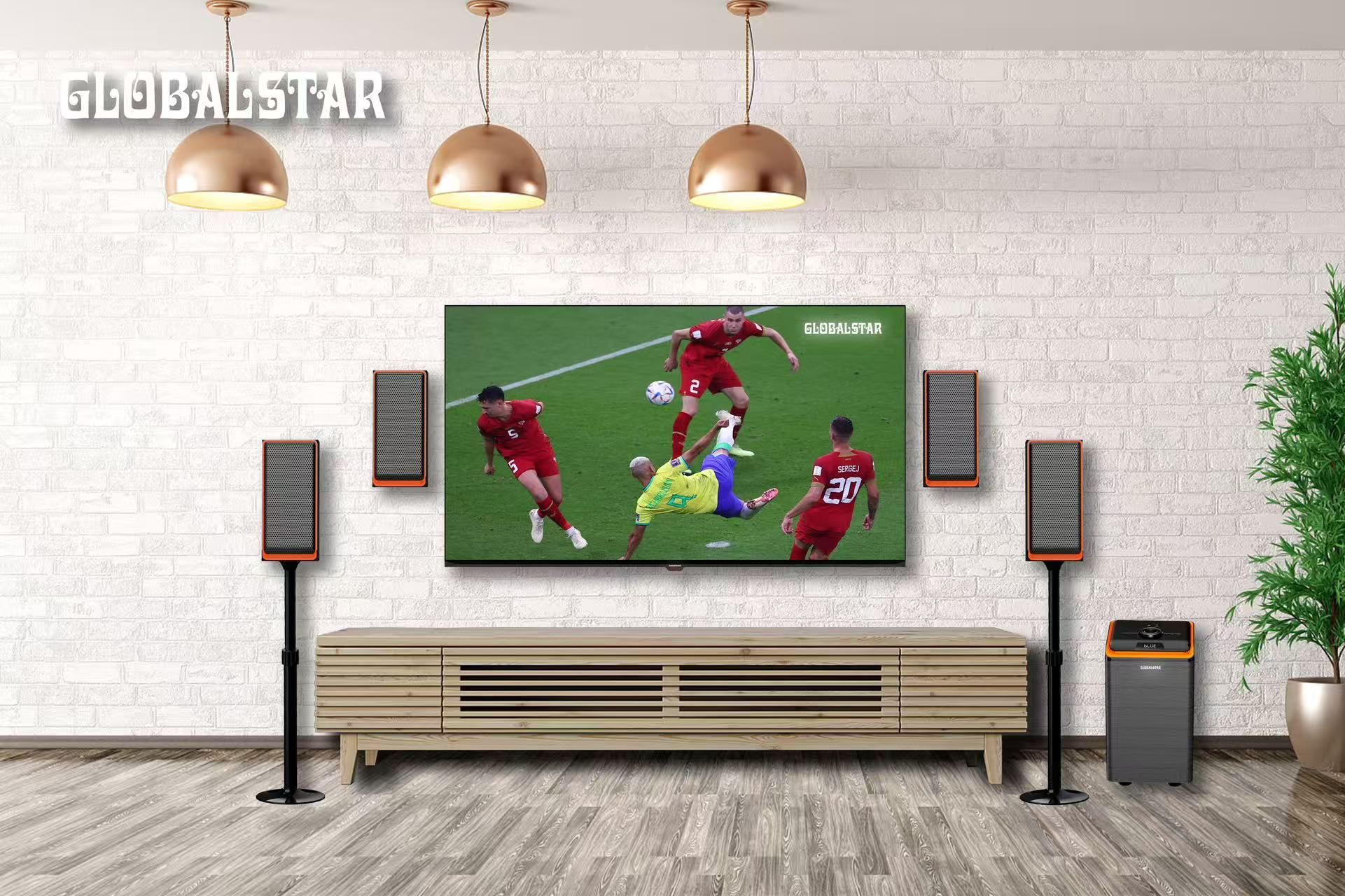 GS-PRO4 Bluetooth 4.1 Subwoofer - Black (1YR WRTY)