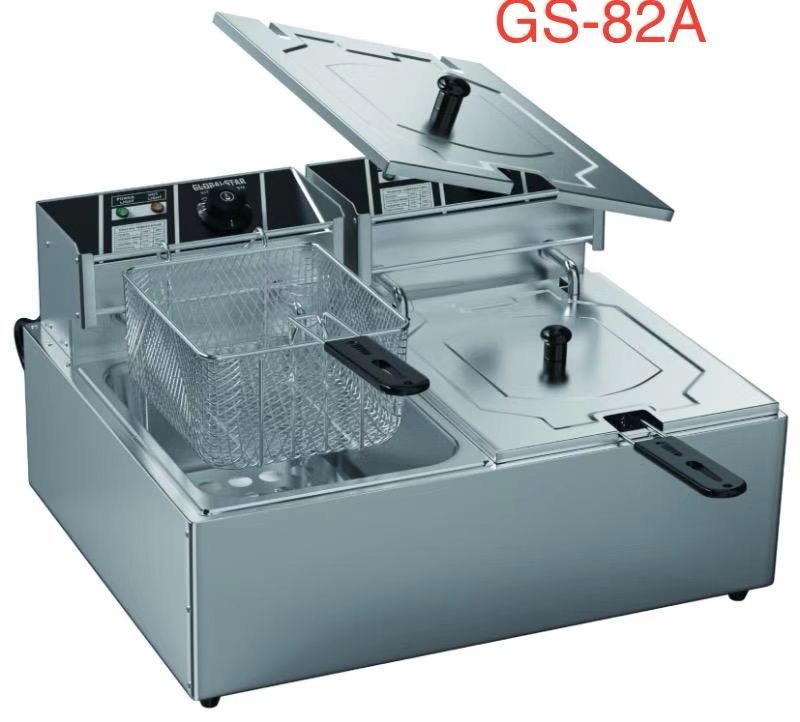 GS-82A 12 Litres Deep Fryer - Silver