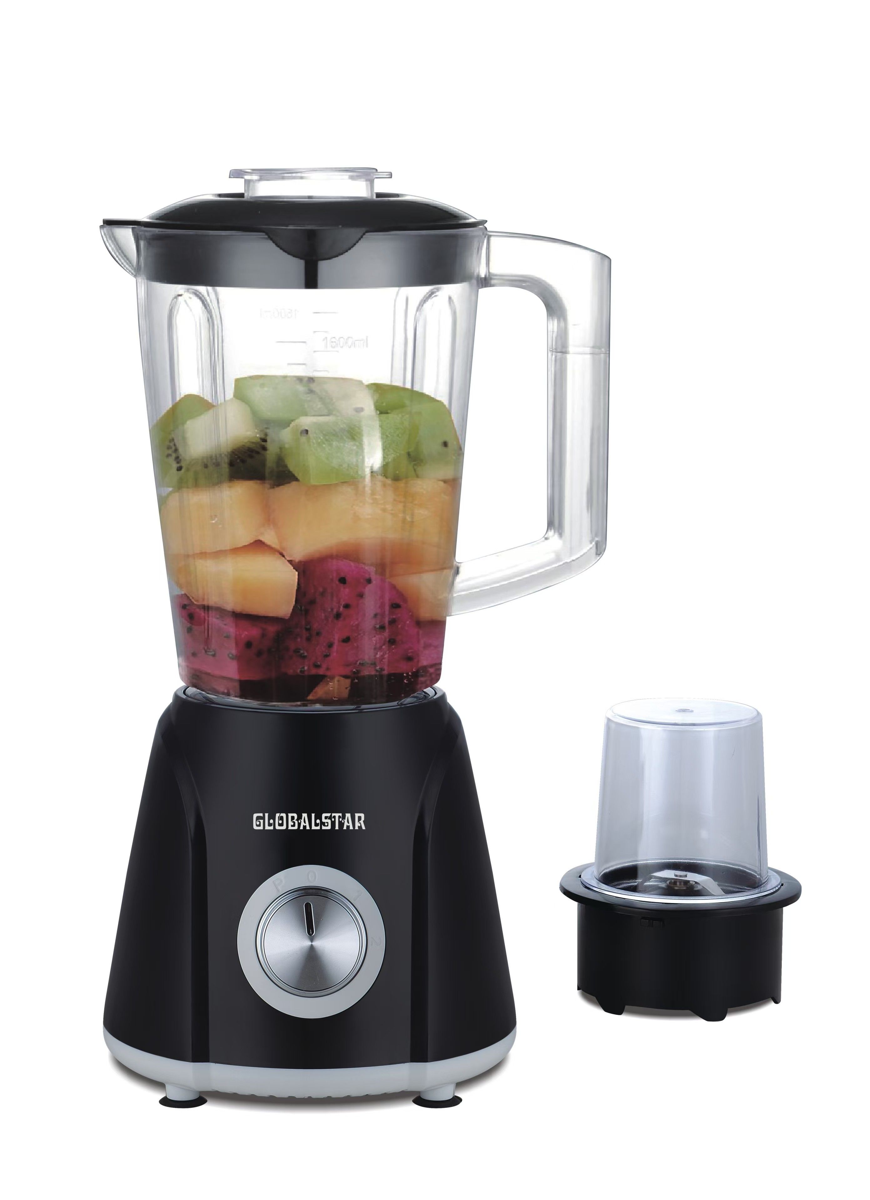 GS-TY618A  Juice Blender Juicer 2 In 1 1.5Litres - Black/white