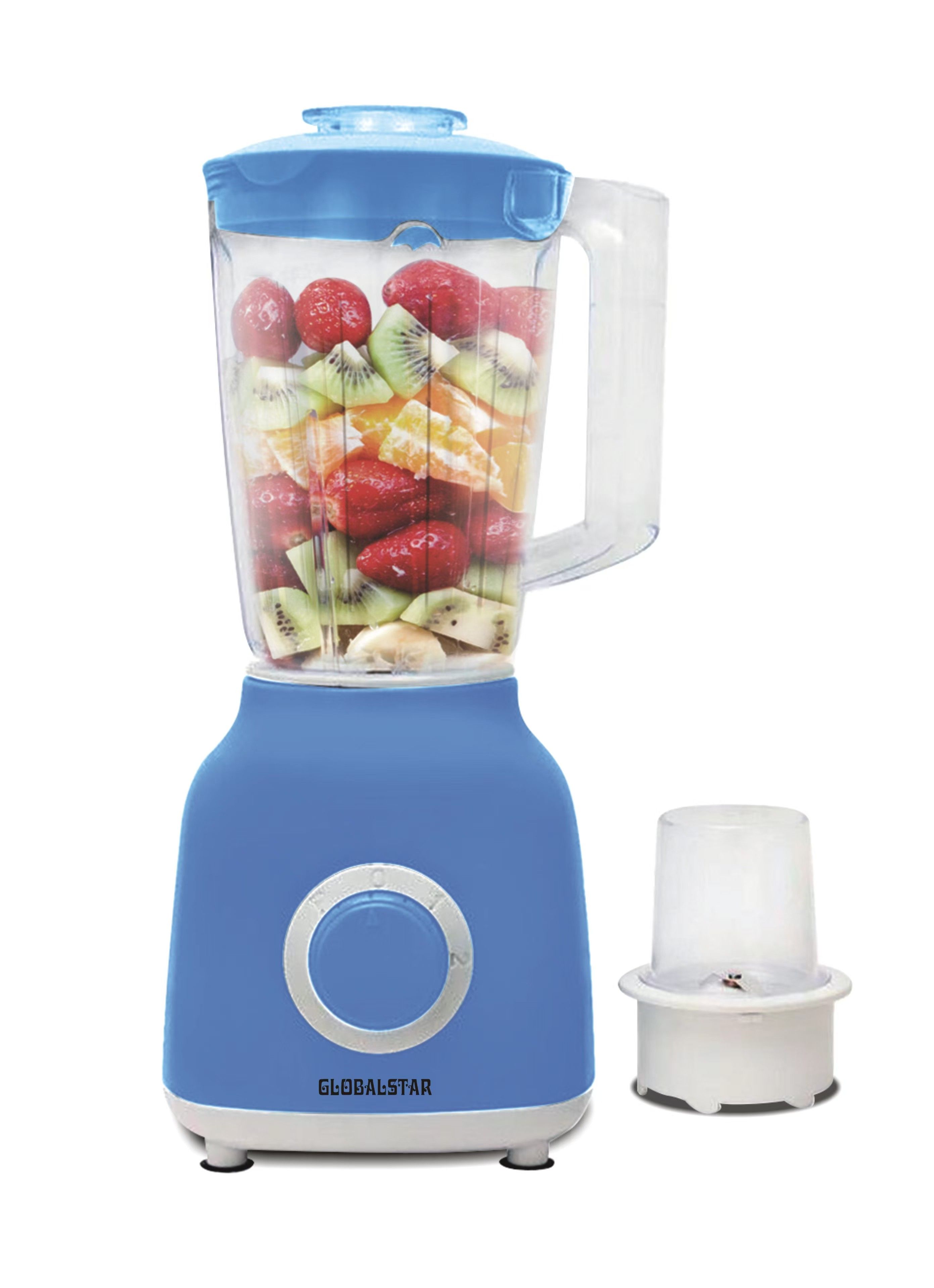 GS-TY202B Juice Blender Juicer 2 In 1 1.5Litres  - Black/blue