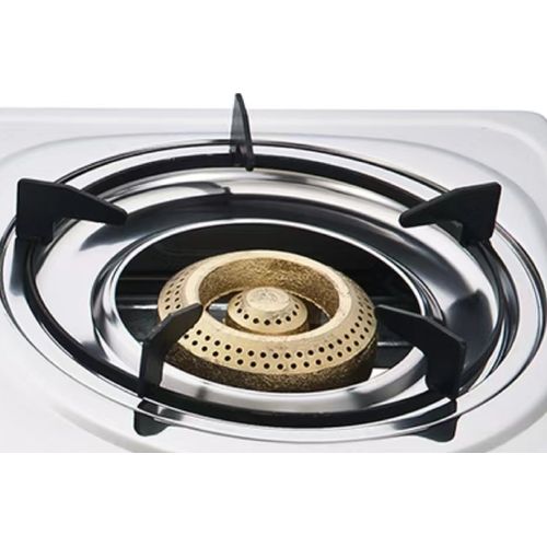 GS-G201SLSS  Double Burner GLASS Gas Stove