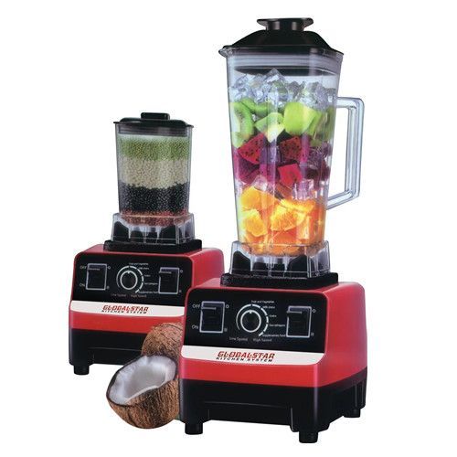 GS-1589 Juice Blender 2 Litres 2 In 1  - Red&Black
