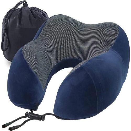 Travel Pillow - Neck Pillow for Traveling, Memory Foam Portable Support Pillow, Comfortable and Lightweight Quick Pack for Camping, Sleeping Rest Cushion.