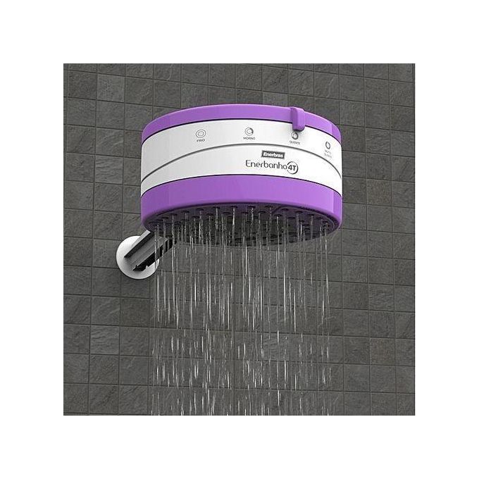 Enerbras 4T Instant Hot Shower Head Water Heater Salty & Normal.made with ABS thermoplastic material