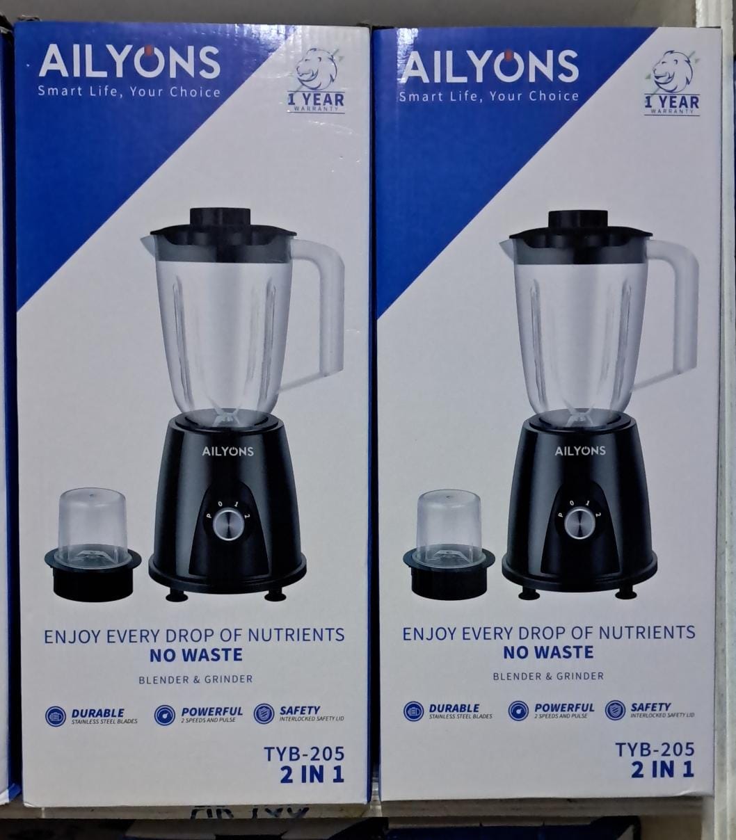 Price Drop‼️‼️‼️ 


*2 in 1 Ailyons Blender*with Grinder