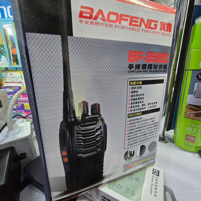 Baofeng 2Pcs/set Baofeng. BF-888S Walkie Talkie Two-way CB Ham Radio Set BF 888s UHF Comumicador 16CH Walkie-talkie Two Way Transceiver