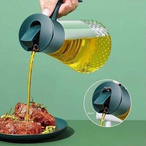 630ML Autoflip Automatic Refill Glass  oil dispenser /Soy Sauce Bottle.