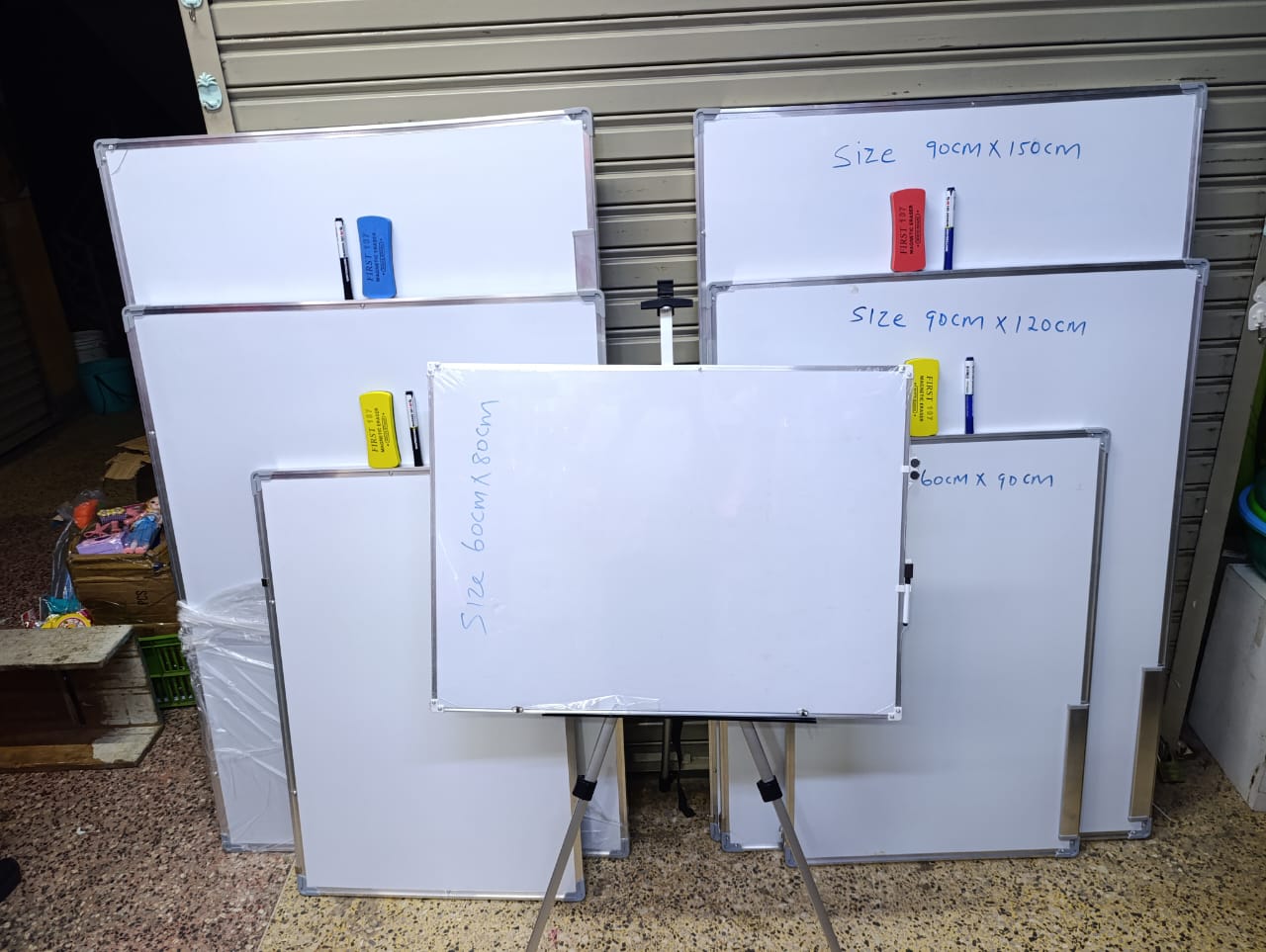 High-Quality Whiteboard | Office, Conference, School & Restaurant Use + Marker & Eraser