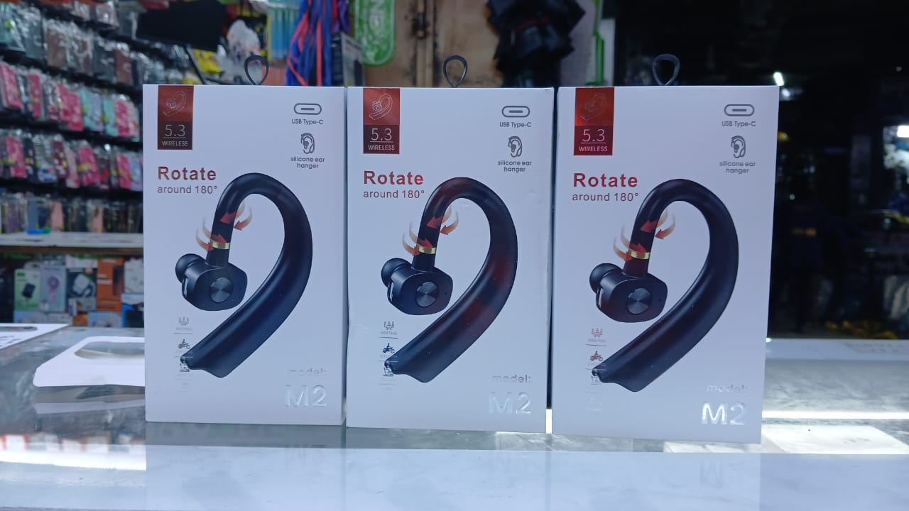 SecureFit Pro 5.3 Wireless Bluetooth Earphones – Adjustable 180° Rotating Silicone Ear Hanger for Gym, Running & Type-C Charging Rotating Silicone Ear Hooks, 180° Flex Fit