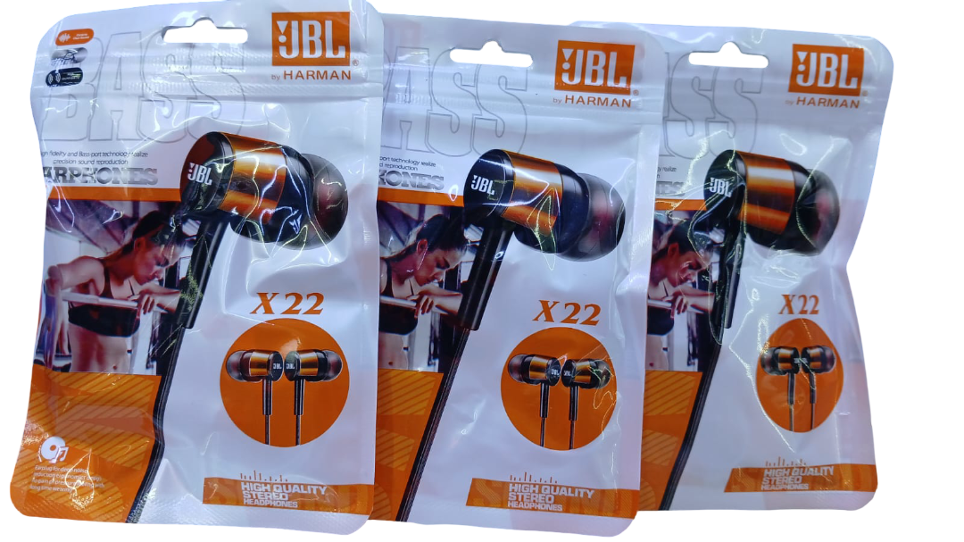 JBL Powerful Bass Earphones – Premium In-Ear Headphones with Deep Bass, Noise Isolation & Tangle-Free Cable | Built-in Mic & Remote