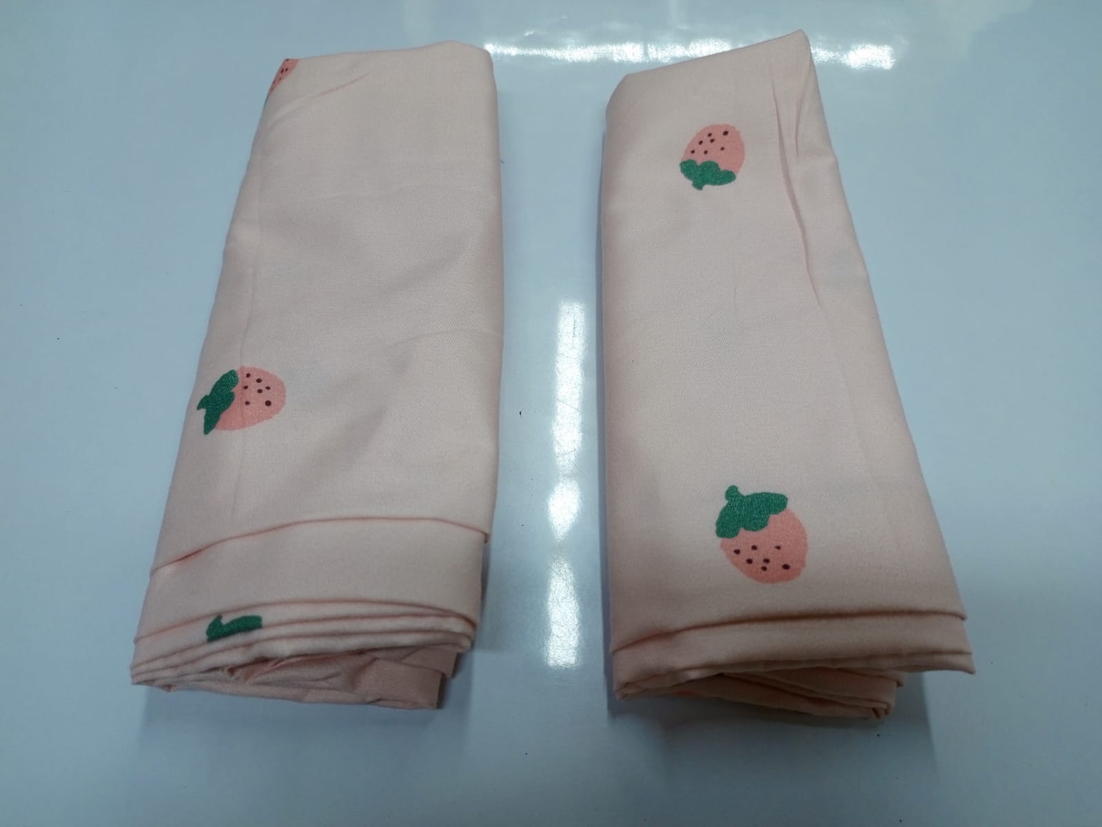 Bed Pillow Cases Set – 1 Pair (2 Pieces) Soft Breathable Cotton Pillow Protectors Standard Size Pillow Covers for Home & Hotel