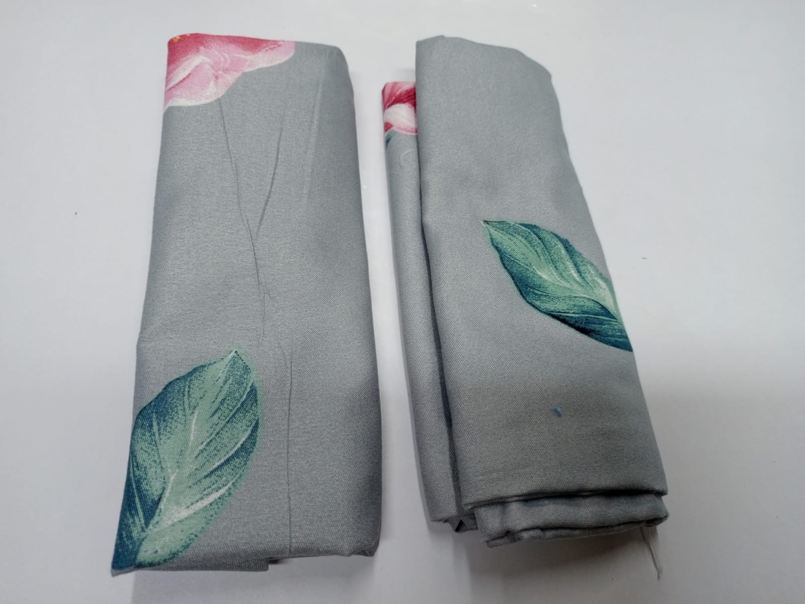 Bed Pillow Cases Set – 1 Pair (2 Pieces) Soft Breathable Cotton Pillow Protectors Standard Size Pillow Covers for Home & Hotel