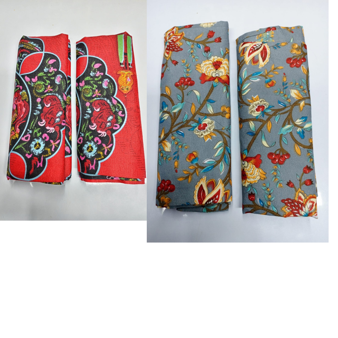 Bed Pillow Cases Set – 1 Pair (2 Pieces) Soft Breathable Cotton Pillow Protectors Standard Size Pillow Covers for Home & Hotel