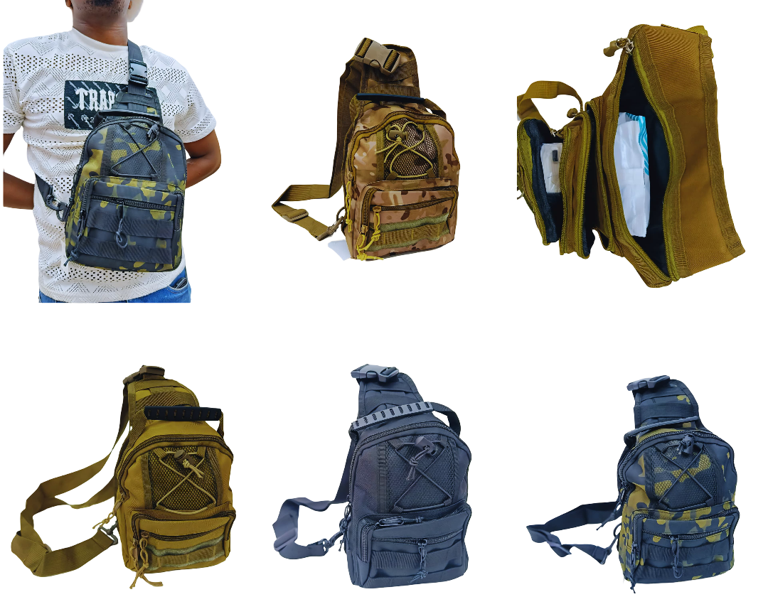 Chest Bag – Compact Crossbody Sling Bag, Water-Resistant, Adjustable Strap for Phone, Wallet, Keys & Essentials, Ideal for Travel, Sports & Daily Use