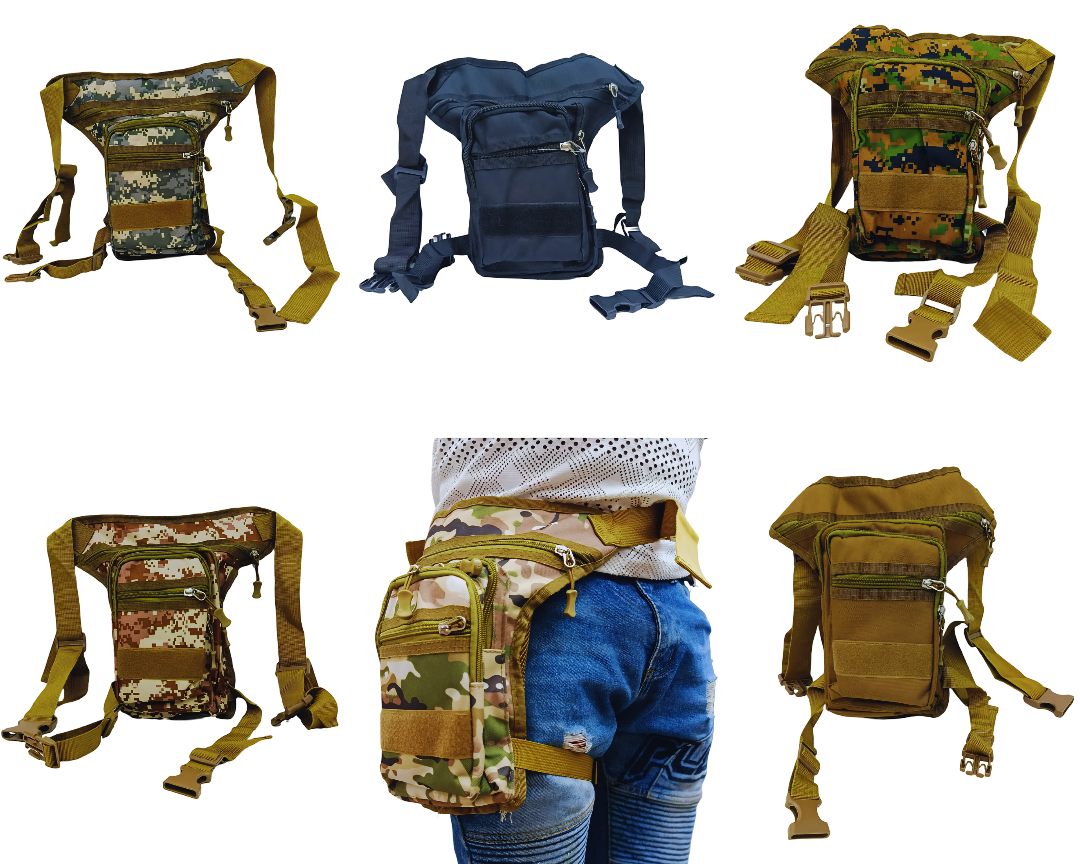 Adjustable Leg Bag – Secure Waist/Thigh Pouch for Running, Hiking, Travel & Sports, Water-Resistant, Fits Phone, Keys, Cards & Small Essentials