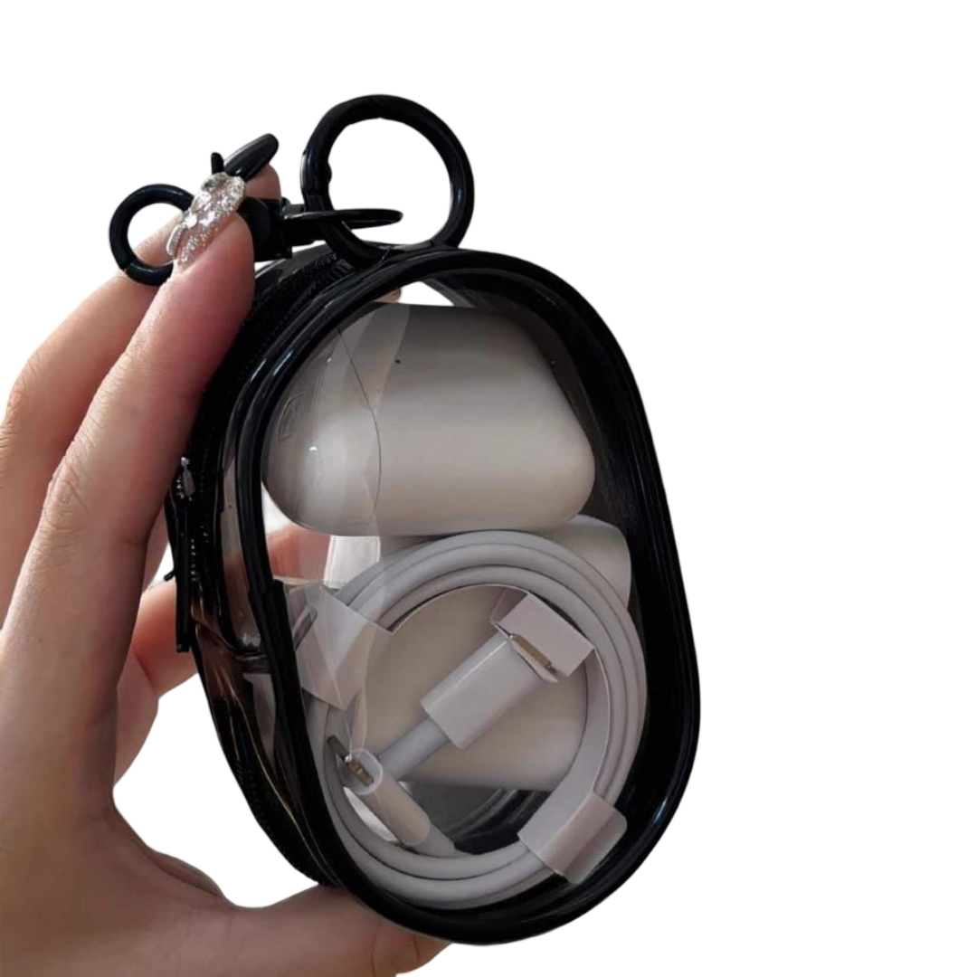 Cable Organizer Storage Box – Data Cable & Charger Holder, Multi‑Compartment Electronic Accessories Case for Travel, Home & Office