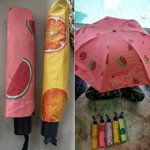 Multi-design umbrella collection – dotted checked striped floral rainbow kids wooden and curved handle styles, compact 3-fold classic and specialty variants for all weather and style preferences