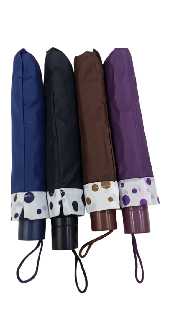 Multi-design umbrella collection – dotted checked striped floral rainbow kids wooden and curved handle styles, compact 3-fold classic and specialty variants for all weather and style preferences