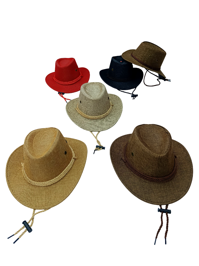 NWOT Small Size Western Cowboy Hat – Unisex Hat with Classic Cattleman Crease, Crushable Travel-Friendly Design for Concerts & Festivals