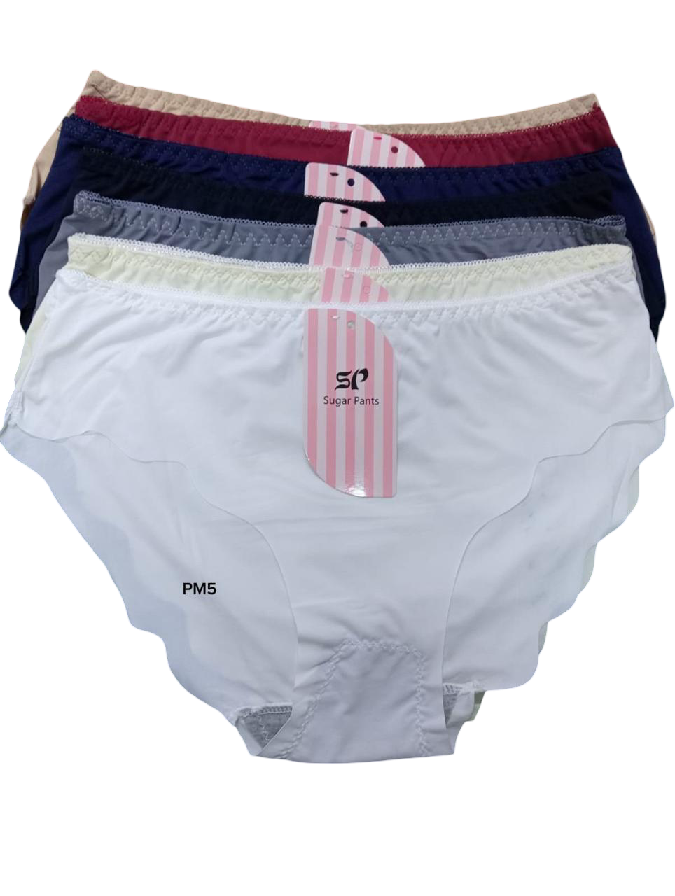 6pcs Women's Lace Trim Panties – Multi-Color Pack, Soft Breathable Hipster Briefs with Stretch Waistband & Double-Layered Gusset