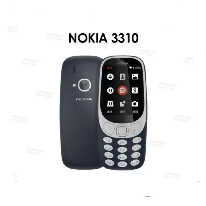 Brand New Nokia 3310 4G 512MB Rom 256MB RAM 1200 mAh BIG BATTERY 2.4" screen display HD Camera 2MP Dual SIM Cards Unlocked Cheap Durable Old Phone Classic Featured phone