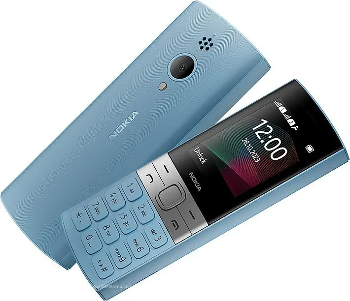 Original Nokia 150 4G (2023) 0.3MP FM radio 2.4" SCREEN DISPLAY Dual SIM 1400mAh BATTERY CAPACITY WITH Flashlight Splash & dust resistant Mobile Phone Featured Phones
