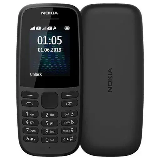 The Brand New Nokia 105 Original Nokia Phone 800 mAh 1.77`` Dual SIM Cards Unlocked Cheap Durable Brand New Phone Classic Feature phone kabambe/ Featured phone katululu
