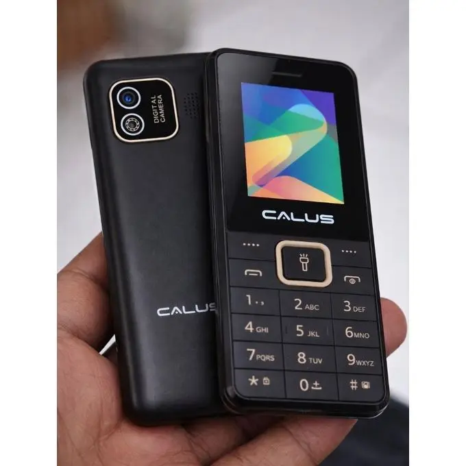 CALUS T2160 phone 1.77" screen TRIPLE SIM CARD 5C Battery TYPE C CHARGING wireless FM Torch light bright torch CALUS smart live featured phone