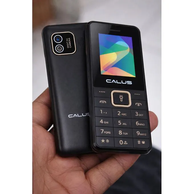 CALUS T2160 phone 1.77" screen TRIPLE SIM CARD 5C Battery TYPE C CHARGING wireless FM Torch light bright torch CALUS smart live featured phone