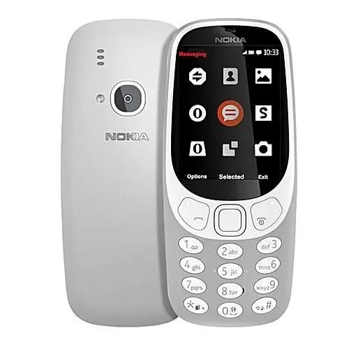 NEW ARRIVALS NOKIA 3310 PHONE WITH 2.4″ DISPLAY, DUAL SIM, 16MB STORAGE (EXPANDABLE), 2MP REAR CAMERA, FM RADIO, MICROSD CARD SUPPORT 1200mAh BATTERY FEATURED PHONE +FREE GIFTS(HEADPHONES+OTG CABLE)
