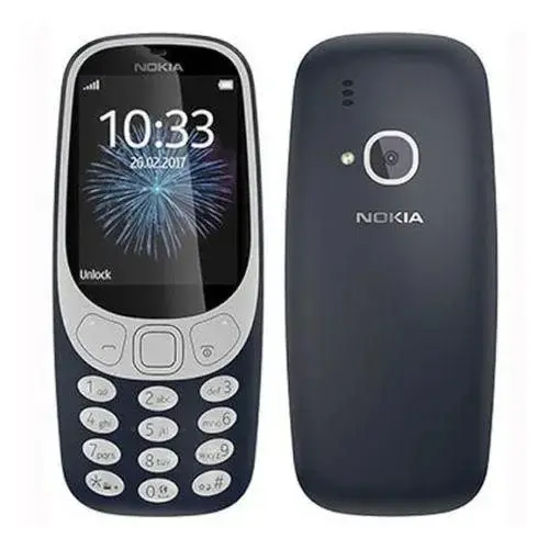 Brand New NOKIA 3310 – BRAND NEW CLASSIC PHONE WITH 2.4″ DISPLAY, DUAL SIM, 16MB RAM/STORAGE (EXPANDABLE), 2MP REAR CAMERA, FM RADIO, MICROSD CARD SUPPORT AND 1200mAh BATTERY FOR