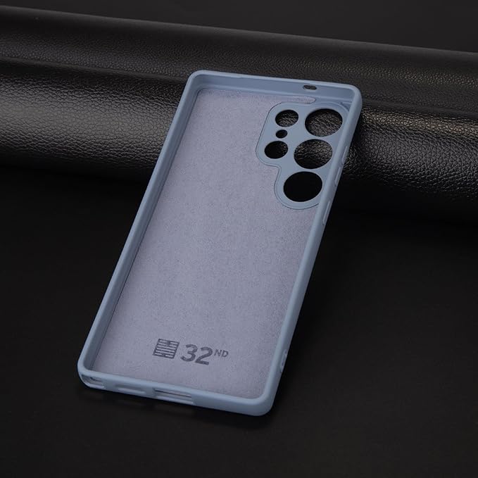 CALUS S25 ULTRA Original Silicone Case/Cover, Liquid Silicone Phone Case Soft Anti-Scratch Microfiber Lining, Full Body Shockproof Slim Cover/Case