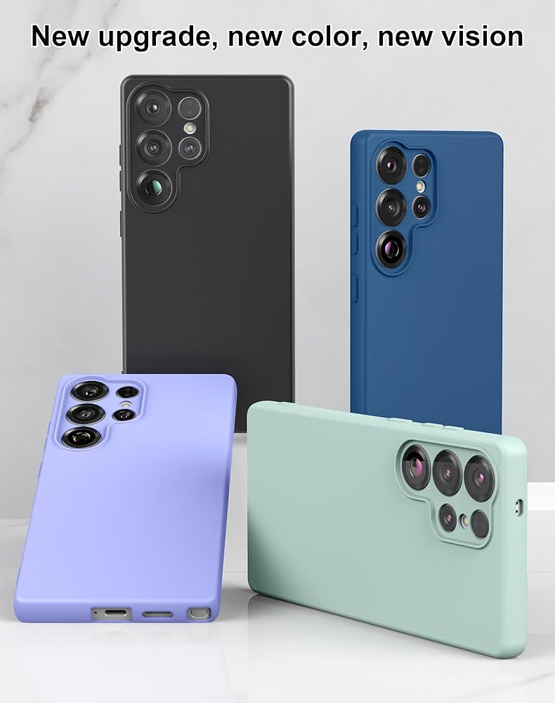 CALUS S25 ULTRA Original Silicone Case/Cover, Liquid Silicone Phone Case Soft Anti-Scratch Microfiber Lining, Full Body Shockproof Slim Cover/Case