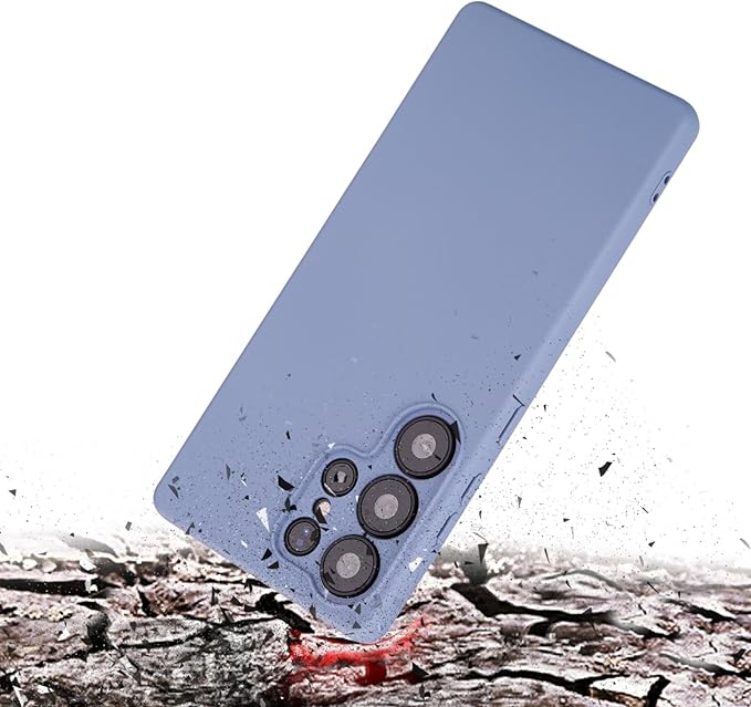 CALUS S25 ULTRA Original Silicone Case/Cover, Liquid Silicone Phone Case Soft Anti-Scratch Microfiber Lining, Full Body Shockproof Slim Cover/Case