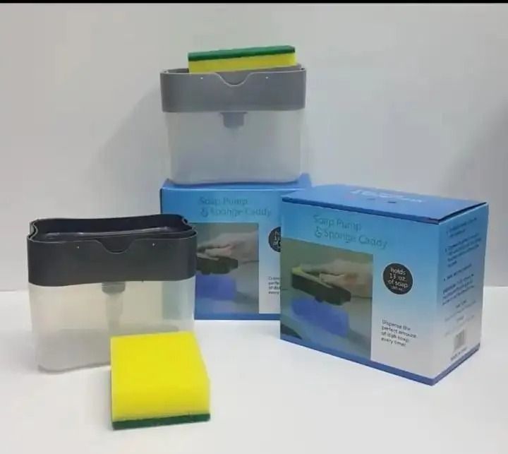 🧼 Kitchen Soap Caddy – Smart, Clean & Convenient! 🧼 Make dishwashing easier with this All-in-One Soap Caddy & Sponge Holder