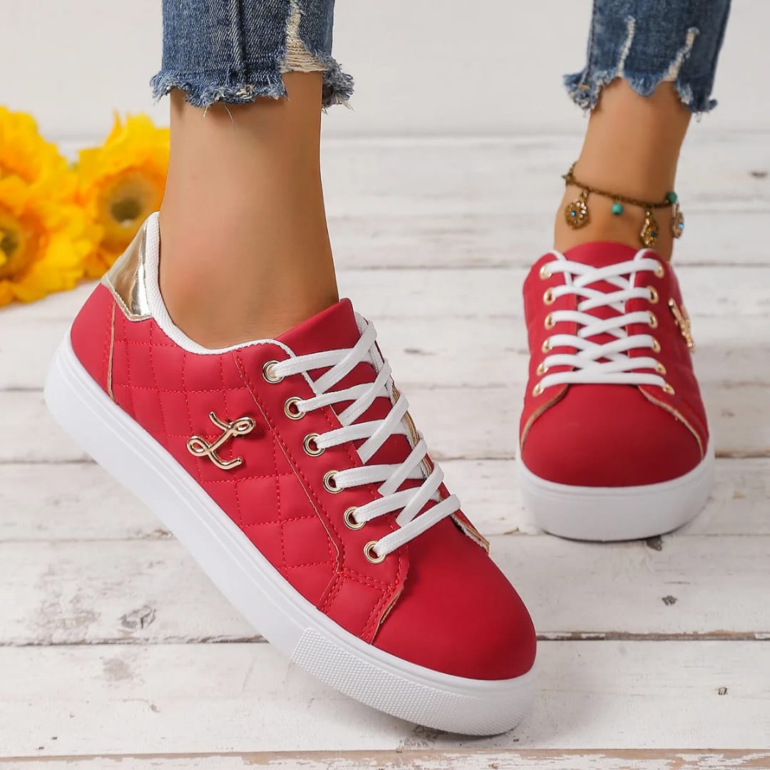 Machislet Women’s Sneakers —LADIES SNEAKERS ✅Quality out door sneakers, fashionable with a normal fit from size 36...43. They are durable shoes with a rubber sole and they are suitable in all seasons.