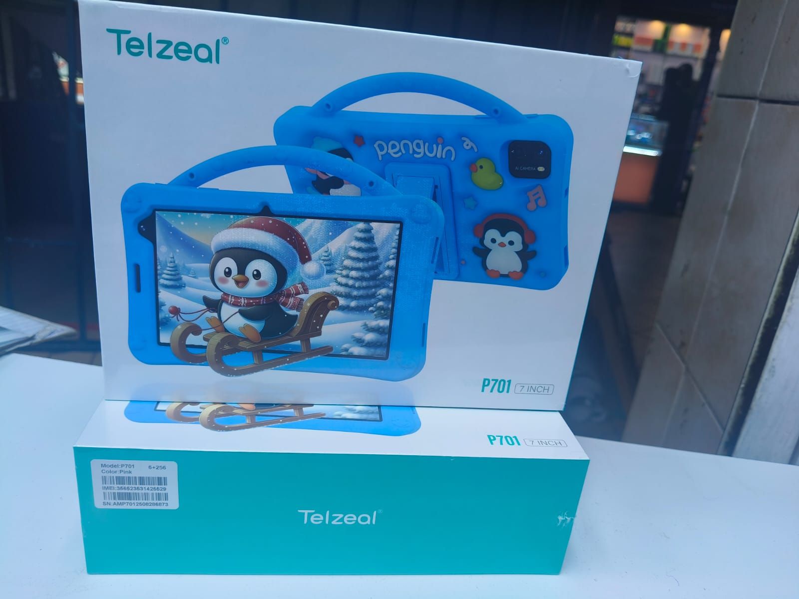 7-inch Android Tablet with 6GB RAM, 256GB storage, long-lasting 4000mAh battery, SIM & Wi-Fi support. Ideal for kids & students