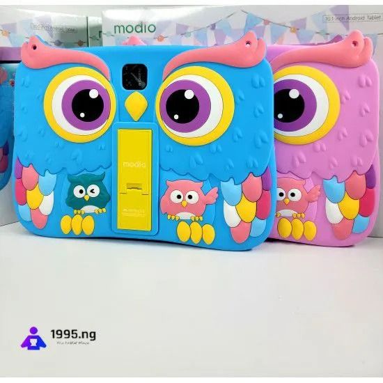 Modio M71 Kids Tablet 7 Inch WiFi Only 6GB RAM 128GB ROM Android 3000mAh Battery Dual Camera Educational Tablet for Learning & Entertainment – Pink or Blue