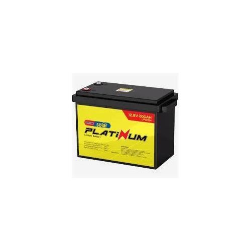 Premier 2.56KW Lithium Solar Battery 200Ah 12.8V LiFePO4 Solar Battery Lithium Iron Phosphate Deep Cycle Battery, 2 Years Waranty