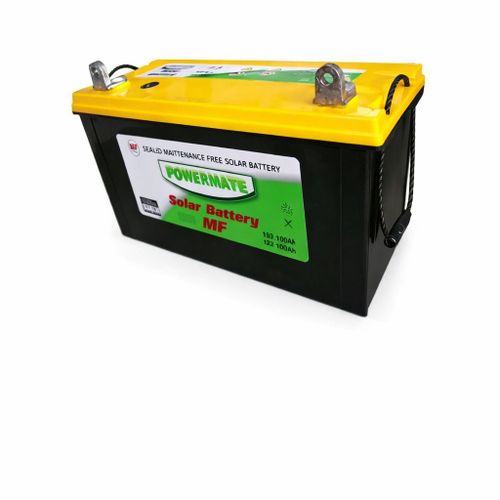 Powermate 100AH Solar Battery for CCTV & Backup