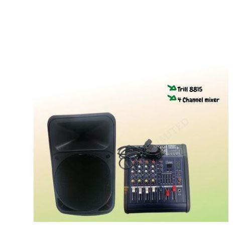 Trill Speaker With 4 Channel Sound Mixer