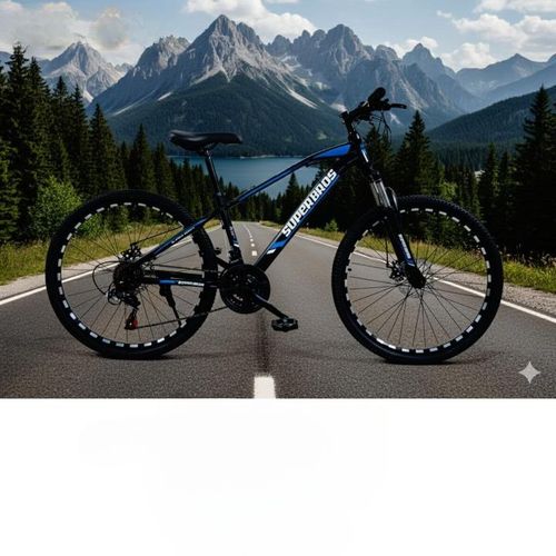 26-Inch MTB Mountain Bike with Multi-Speed Gear and Front Suspension