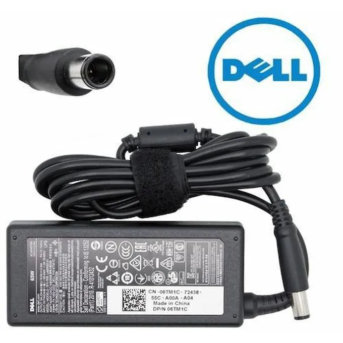 DELL Latitude E7240 / E7250 / E7440 / E7450 / E6430 / E5470 – Large Pin Laptop Charger Adapter & Power Cable – 19.5V 4.62A (90W)