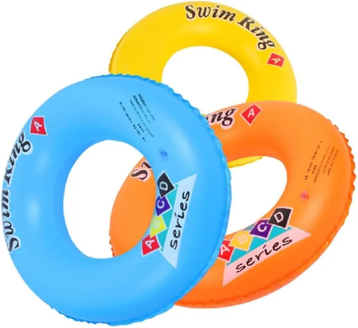 New Inflatable Swim Swimming Ring Floater For Kids and Adults - Floatie