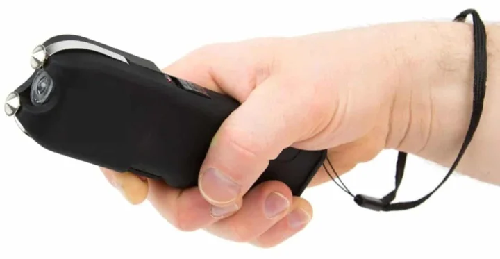 2 in 1 Self Defence Flashlight Stun gun Torch
