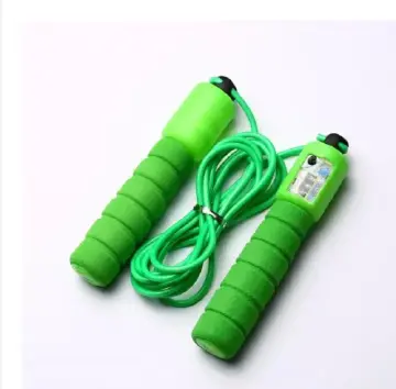JUMP ROPE SKIPPING ROPE WITH DIGITAL COUNTER FOR FITNESS AND WEIGHTLOSS