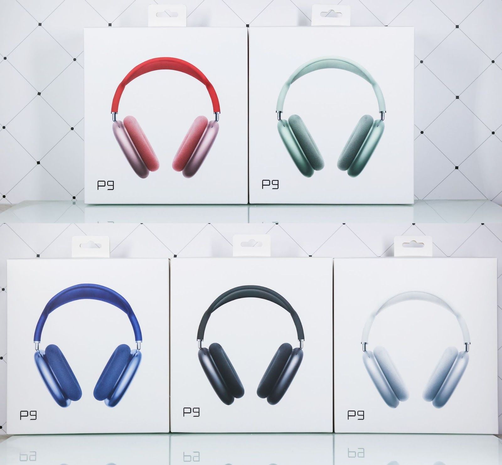 NEW 2026 P9 Wireless Bluetooth Headphones With Microphone Noise Cancelling Earbuds Gaming Headset Stereo HiFi Earphones Noise Reduction TF Support SD Card