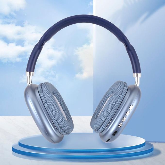 NEW 2026 P9 Wireless Bluetooth Headphones With Microphone Noise Cancelling Earbuds Gaming Headset Stereo HiFi Earphones Noise Reduction TF Support SD Card